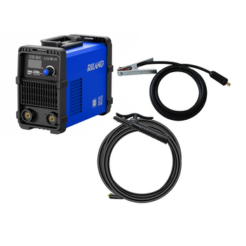 Riland MMA 220E Portable STICK Welder With Self Adaptive Arc Force and Hot Start RICHIP Chip Built-in