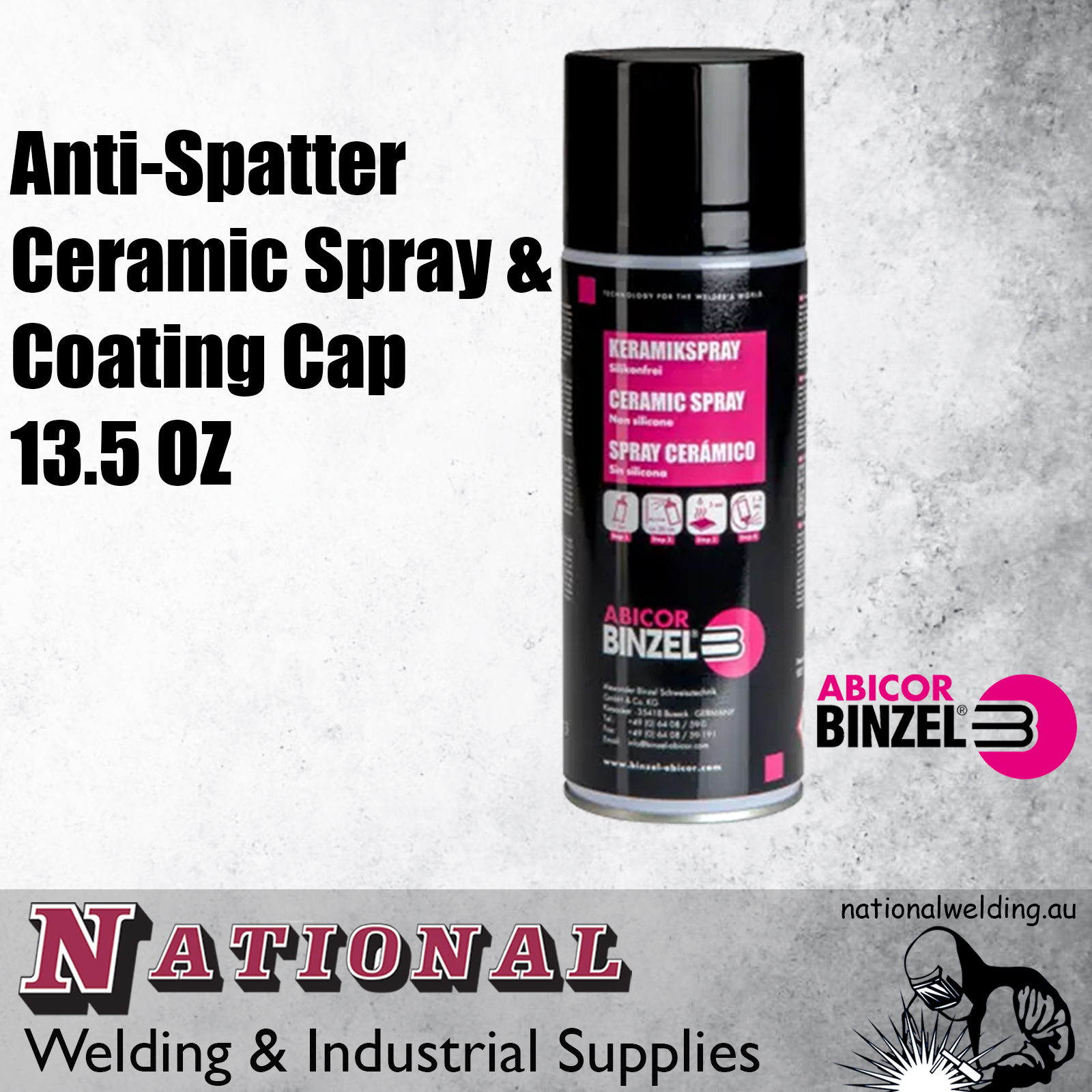 192.0228.1, Abicor Binzel CERAMIC SPRAY ABI-SHIELD