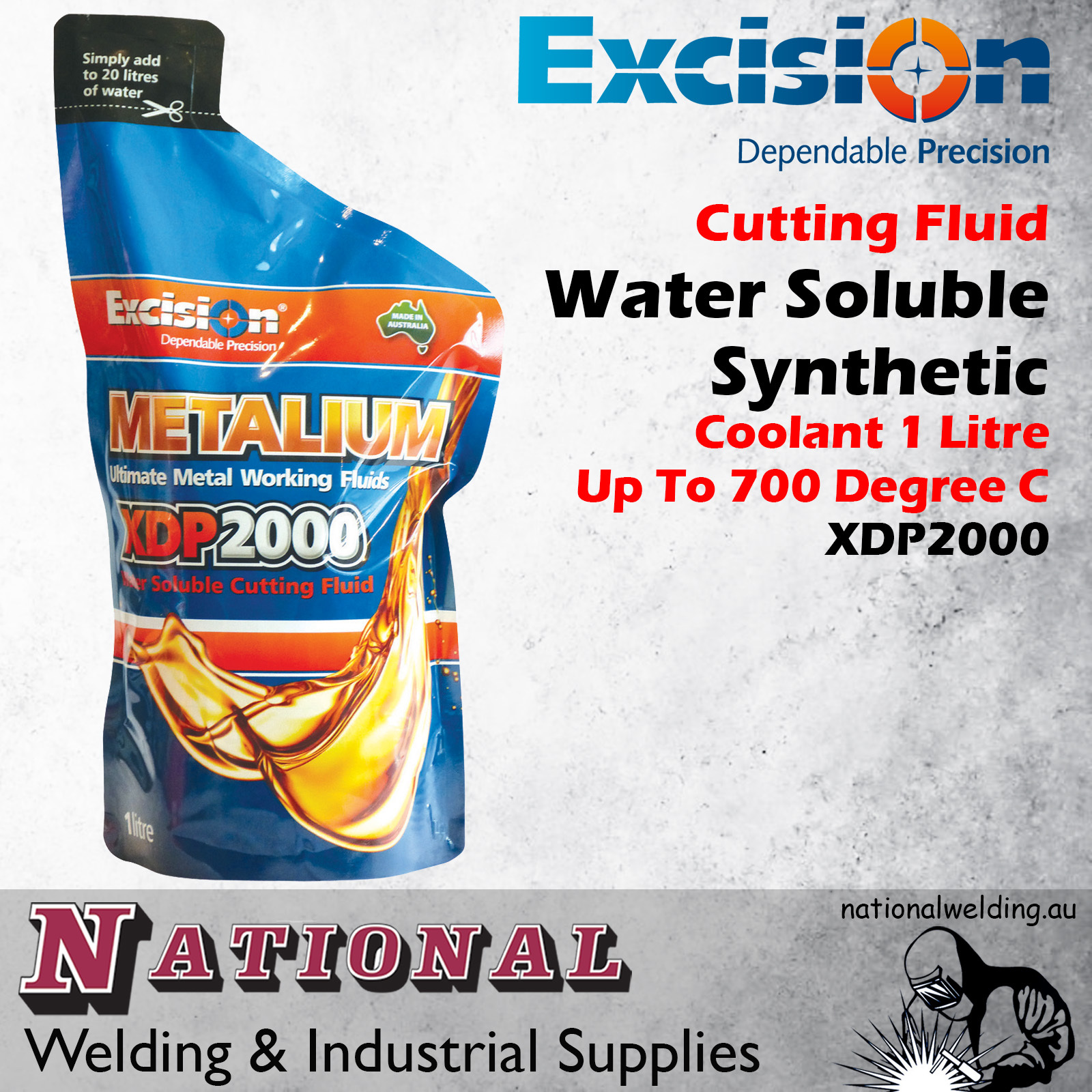 EEZ Products COST CUT 520 – 5 Gallon Synthetic Coolant/Cutting Fluid, Bio-Stable, USA