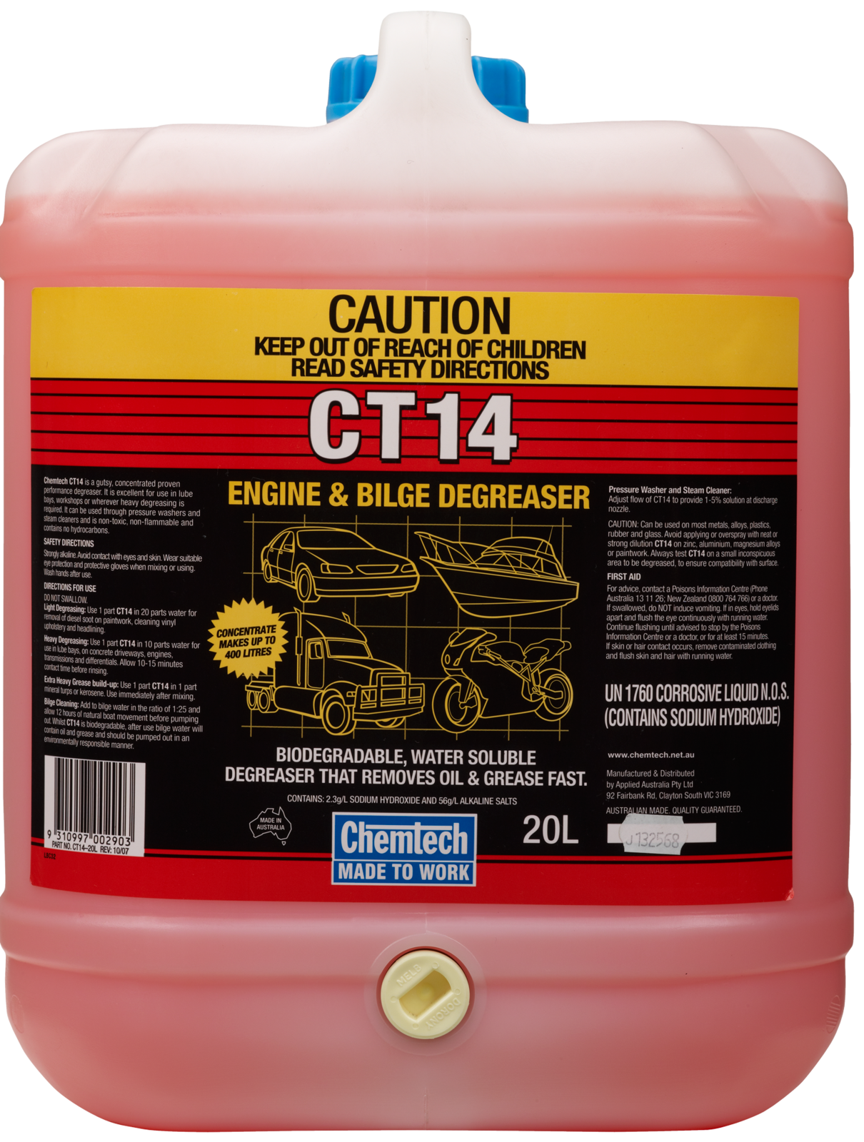 Engine and Bilge Degreaser CT14