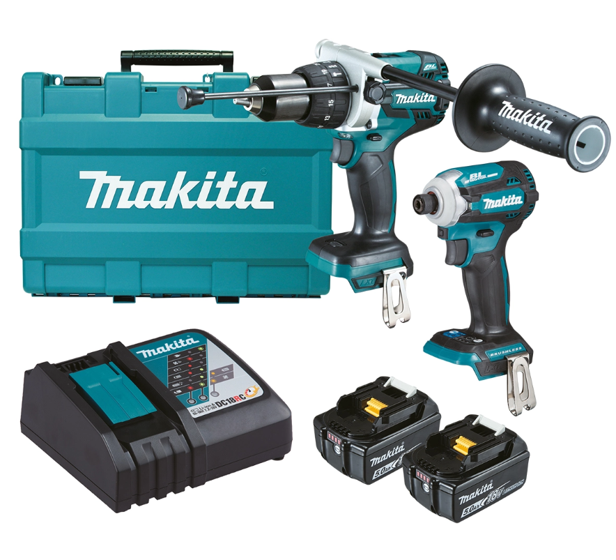 18V Brushless 2 Piece Combo Kit Makita