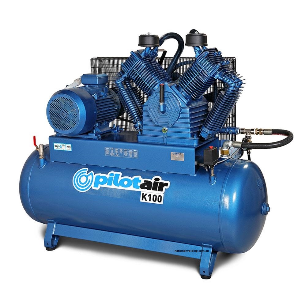 Pilot Air Compressor K100 THREE PHASE INDUSTRIAL SERIES