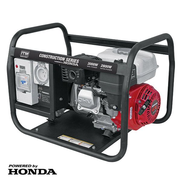 Groupe électrogène moteur HONDA GX200 2800 Watts monophasé