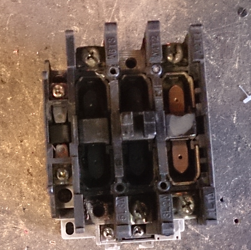 E.G. of A burnt contractor