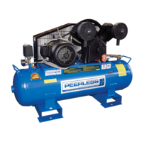 Industrial 3 Phase PV25 Air Compressor With 4KW / 5.5HP Electric Motor 00555