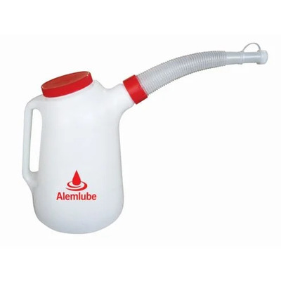 1 LITRE OIL MEASURE WITH FLEXIBLE SPOUT Alemlube 1000MFN