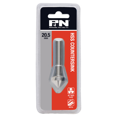 Countersink HSS Straight 12.4mm P&N 107CS0124