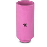 Collet Body Alumina Cup Size 10 (17.5mm) Suits 17/18/26 Torch 10N45 Each