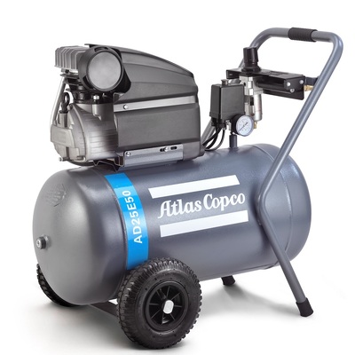 Professional Portable 1 Phase 50 L/m 2.5hp 24 Litres Tank Compressor AD25E24 