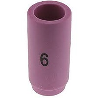 Ceramic Alumina Cup For Collet Body Size 6 (9.5mm) Suits 9/20 Torch 13N10 Pkt : 5 