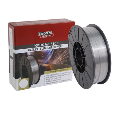 Mig Wire 0.8mm 4.5Kg Gasless Flux Cored T-11 Powercraft Lincoln 14-110845