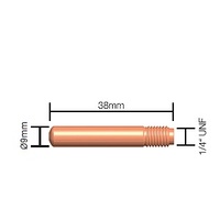 0.9mm Contact Tip Standard Duty (Tweco Style 2 & 4) 14-35 Pkt : 10