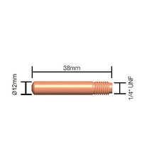 1.2mm Contact Tip Standard Duty (Tweco Style 2 & 4) 14-45 Pkt : 10