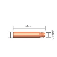 2.0mm Contact Tip Standard Duty (Tweco Style 2 & 4) 14-564 Pkt : 10