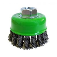 75mm Stainless Steel Twist Knot Cup Brush Multi-Thread 0.50mm Wire 166BMSS