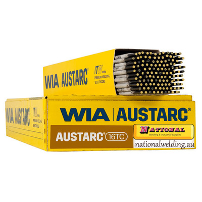 Low Hydrogen Electrodes 16TC 2.5mm 2.5Kg Pack AUSTARC 16TC25