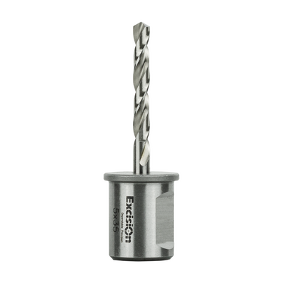 5mm x 35mm HSS CO Weldon Shank Twist Drill Excision 1915005035
