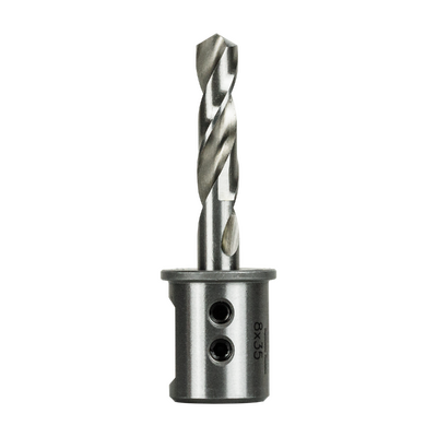 8mm x 35mm HSS CO Weldon Shank Twist Drill Excision 1915008035