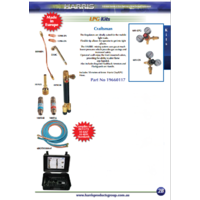 Contractor Kit B/H With Model 601 Regulator Harris  