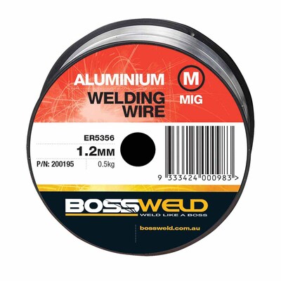 Aluminium MIG wire 5356 x 1.2mm (0.5 Kg Spl) Bossweld 200195