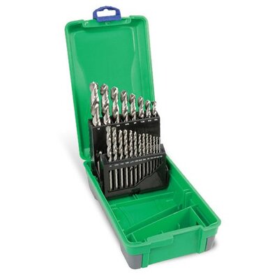 HSS Jobber Set In ABS Plastic 1/16-1/2" 21 Piece Bright 2006-F5