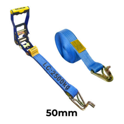 Ratchet Tie Down Hk/keeper 50mmx9MxLC2500KG (PlasticHandle) 204250H