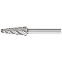 Carbide Burr Cone Radius End Aluminium 1/4" Shank 1/2" x 1 1/16" SL-5 Pferd 21725165