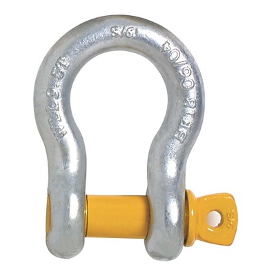 Grade S Bow Shackle 13 X 16MM WLL 2t Screw Pin Anchor Beaver 242313
