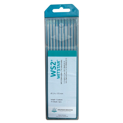 TIG Tungsten 2.4mm x 175mm WS2 Witstar 24WS2 Each 