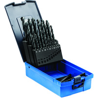 Drill Bit Set HSSG Sizes 1.0mm-13.0mm 25 Piece Pferd 25203702