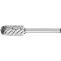 Carbide Burr Cylindrical Radius 1/4" Shank 1/2" x 1" SC-5 Pferd 26006770
