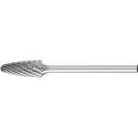 Carbide Burr Tree Radius 1/4" Shank 1/4" x 5/8" SF-1 Pferd 26007217