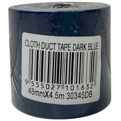 Cloth Tape Dark Blue 48mm x 4.5 Metres 30345DB