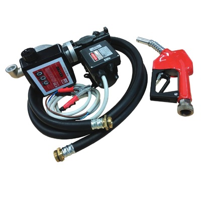 12V Oil Transfer Kit with on/off nozzle Alemlube 309060
