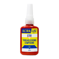 Primerless High Strength Fast Curing Red Coloured Threadlocker 376010 Pack of 12