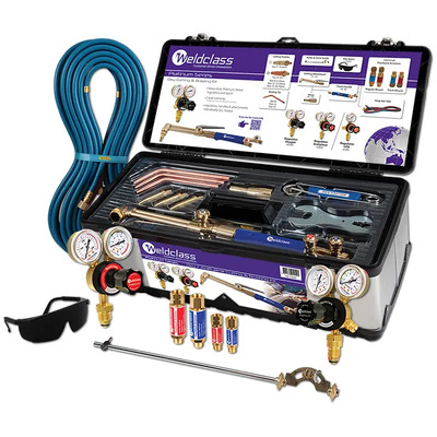 Oxy/Acetylene Kit with Flashback Arrestors Platinum Weldclass 4-OXACK