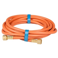 Hose Set 5 Metres (5 mm ID Orange) 5/8 Female LH Fittings 4-SLP5M