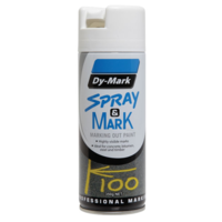 White Spray & Mark Marking Out Paint 350g 40013511