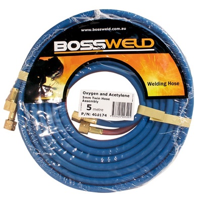 Oxygen/Acetylene Twin Hose Assembly 5 Metres Bossweld 400174