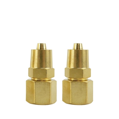 400190 Bossweld LP112 Hose Connector Right Hand Oxygen (Pkt 2)