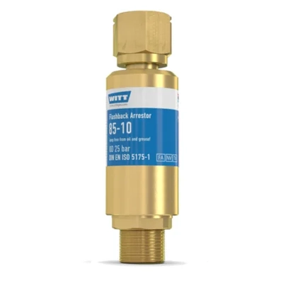 Flashback Arrestor - Reg End (High Flow) (Oxy) Harris 410846