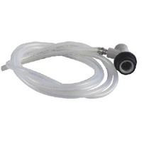 Harris CO2 Gas Hose with connections, 2 meters