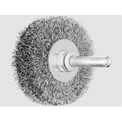 Pferd Wheel brush crimped RBU dia. 80x15 mm shank dia. 6 mm steel wire dia. 0.30 43106001