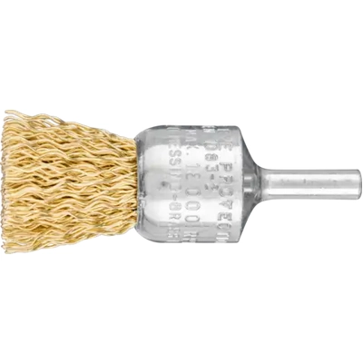 6mm Sham mounted 20mm Brass Wire Crimped End Brush Pferd 43202002