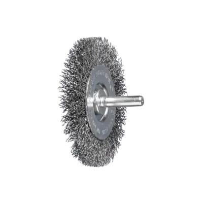 Shank-Mounted Wheel Brushes Crimped RBU 5015/6,35 ST 0,30 Universal Pferd 43740004