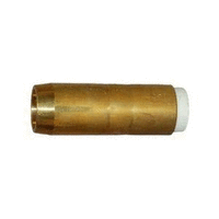 4393 Nozzle Straight Copper Bernard style 200/300 amp