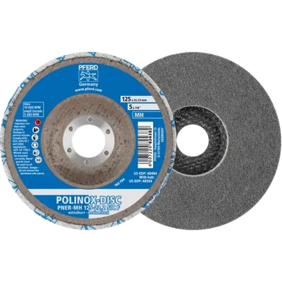 Polinox Pressed Non-Woven Disc PNER-MH 125-22,2 SIC F Medium-Hard Pferd 44690713