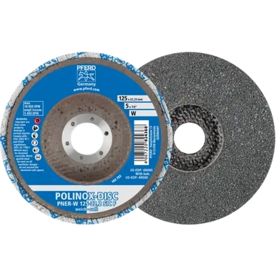 Polinox Pressed Non-Woven Soft Disc PNER-W 125-22,2 SIC F Pferd 44690733