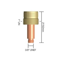 45V64 2.4MM (17/18/26) Collet Body Gas Lens Large 