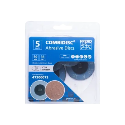 A36 CombiDisc Aluminium Oxide Abrasive Disc CDR 50 A 36 Pferd 47200072